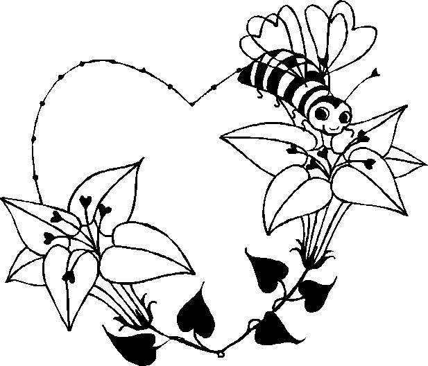 Broken Heart Coloring Pages