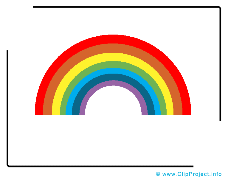 Rainbow clip art rainbow images image 9 - Cliparting.com
