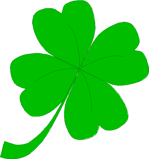 Four leaf clover clipart