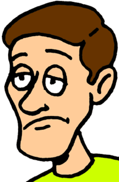 Sad Person Clipart - Tumundografico