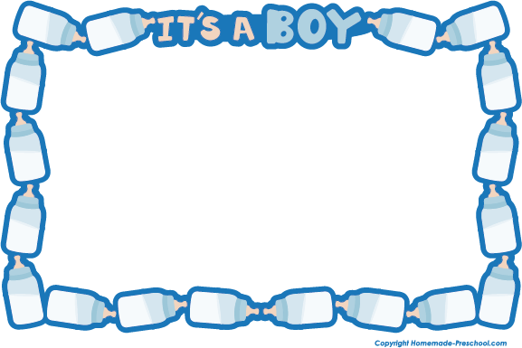 It's a boy clipart