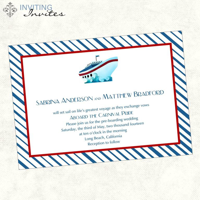 Carnival Ticket Invitation Template