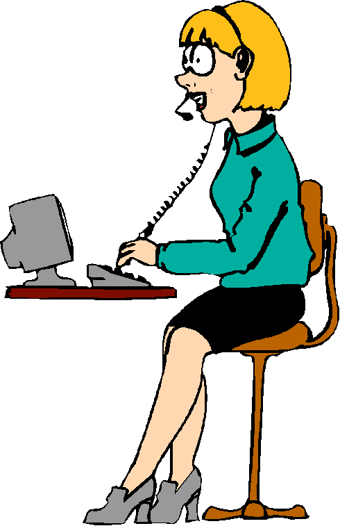 Simple Customer Service Clipart - The Cliparts