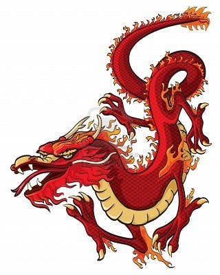 Chinese Dragon Tattoo Head Dance Symbol Drawing Pictures Parade ...
