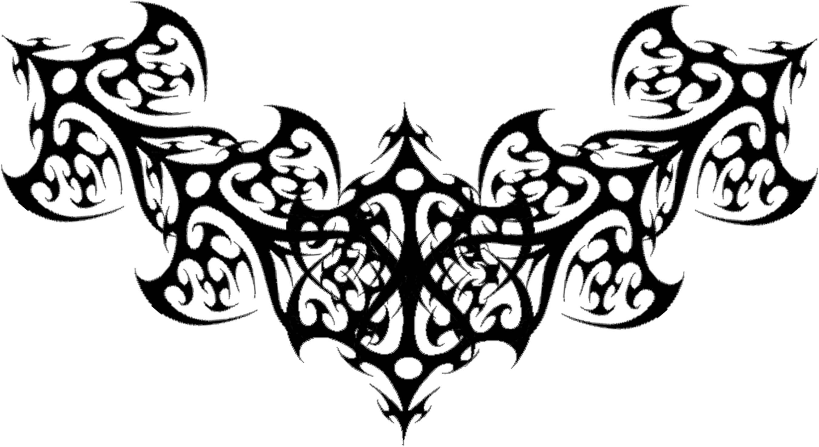 Gothic Tattoos ~ Filigree Gothic Design | Tattooshunter.com