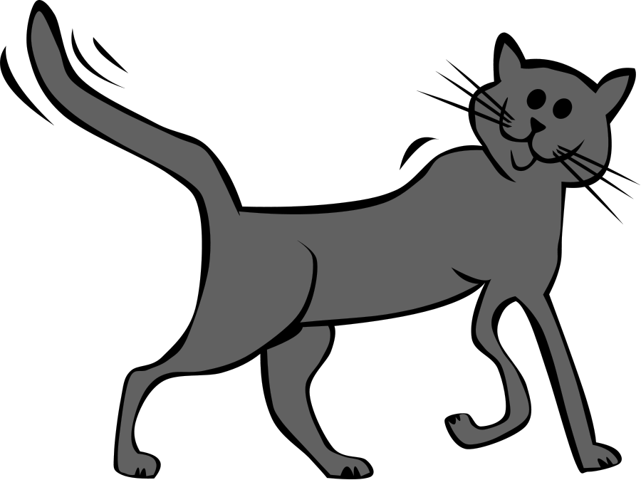 Cat Vector | Free Download Clip Art | Free Clip Art | on Clipart ...