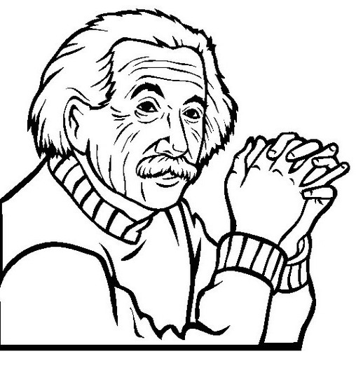 Albert Einstein Cartoon Drawing Clipart - Free to use Clip Art ...
