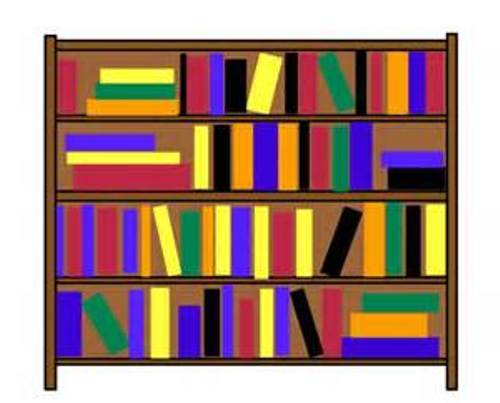 Bookcase Clipart craft projects, School Clipart - Clipartoons