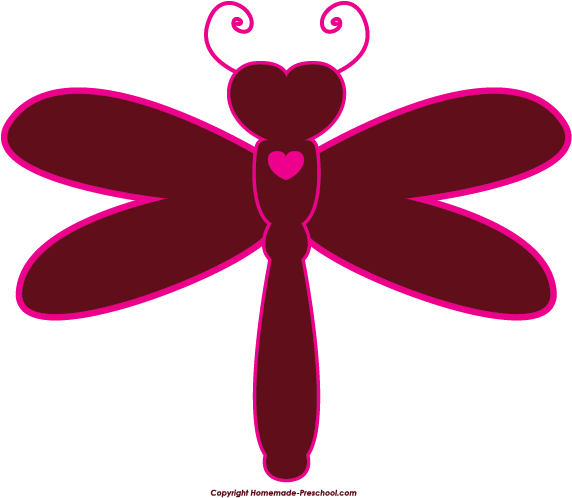 Dragon Fly Clip Art Black And White - Free Clipart ...