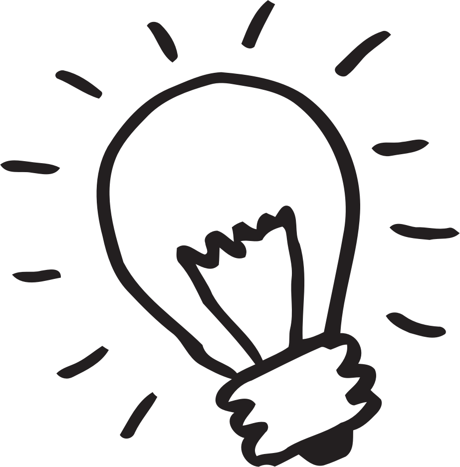 Clip Art Light Bulb - Tumundografico