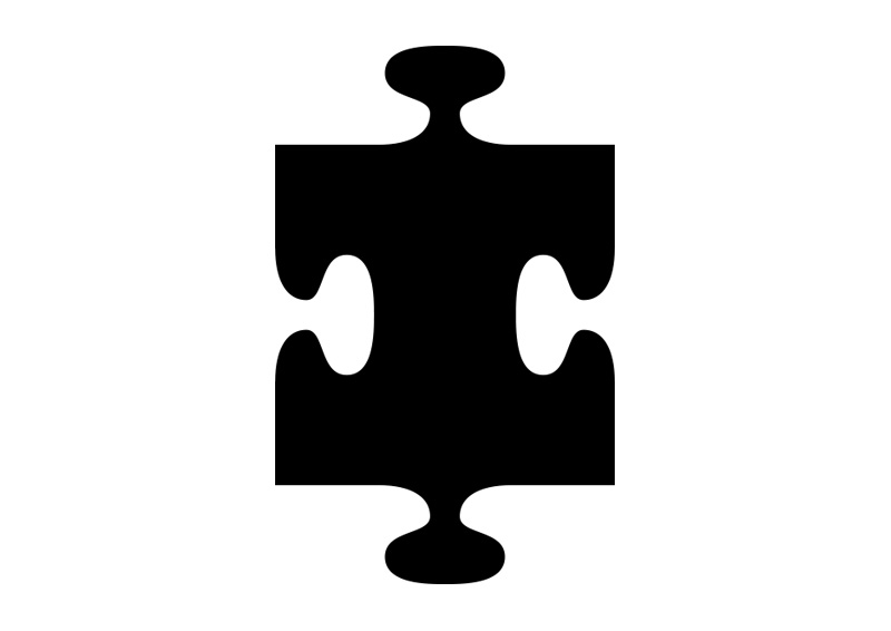 Puzzle Piece Vector Icon