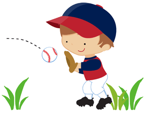 T-ball Baseball Clipart