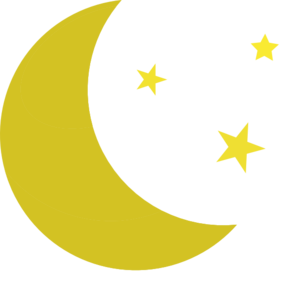 Moon and stars clipart free