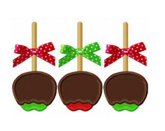 Caramel Apple Clip Art