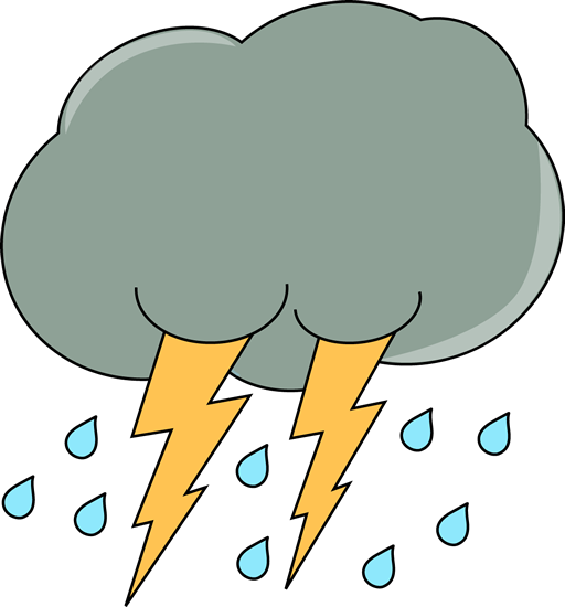 Clipart rain cloud