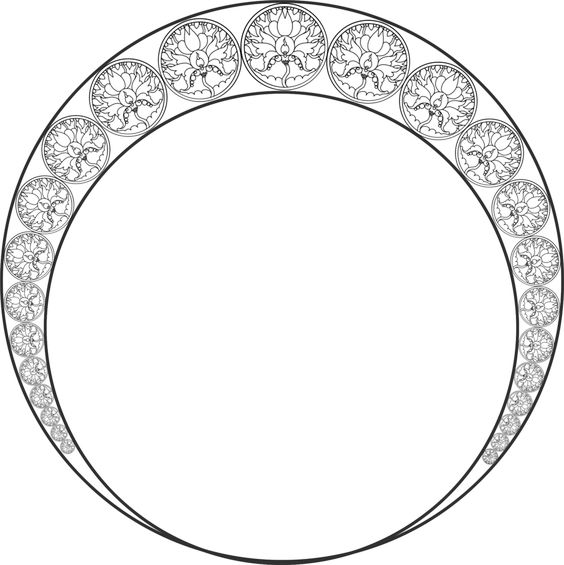Fonts, Circles and Art deco