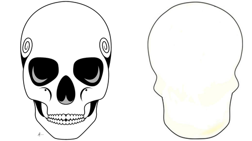 Day of the Dead Skull templates by Manxminx - Teaching Resources - TES