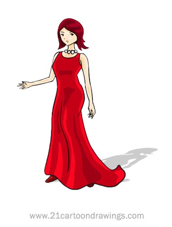 Prom Dresses Clipart