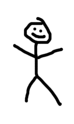 Stickman With Face - ClipArt Best