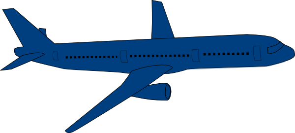 Airplane clip art - vector clip art online, royalty free & public ...