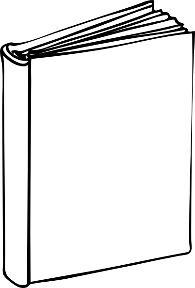Book cover template clipart - ClipartFox