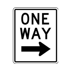 LOT OF 6 TRAFFIC SIGNS METAL ONE WAY SPEED LIMIT PARKING STO ...