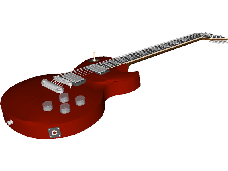 Cartoon Electric Guitar
