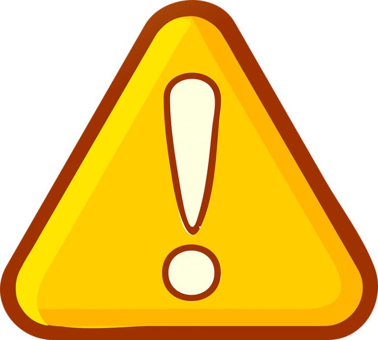 50727-exclamation mark punctuation point triangle warning sign ...