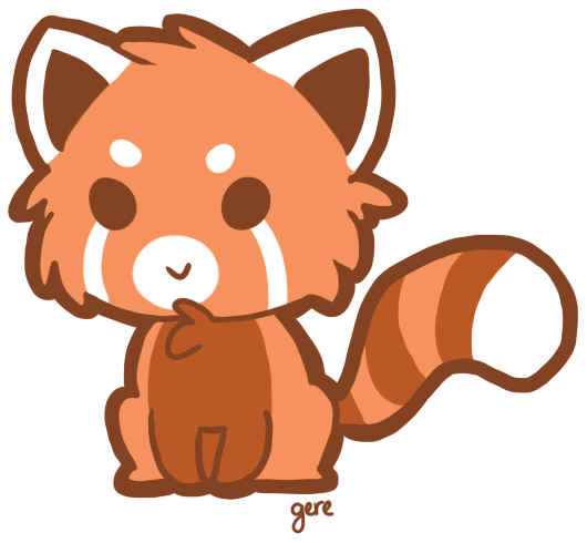 Red Panda Clipart