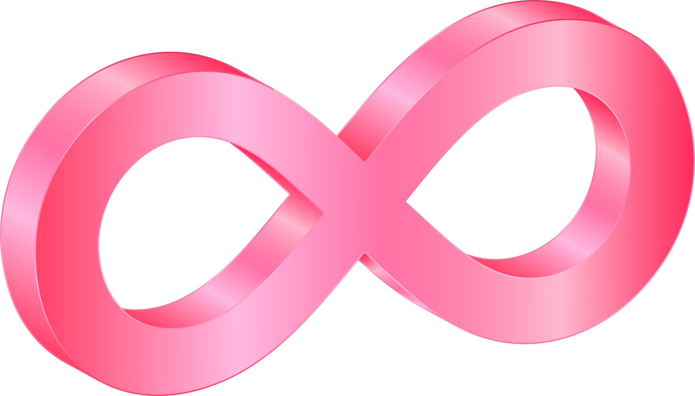 Clipart - 3D Infinity Symbol Variation 7