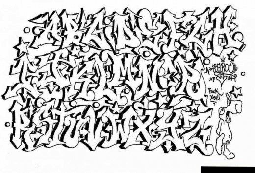 1000+ images about Graffiti alphabet