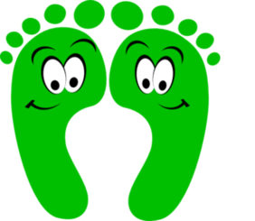 Walking Feet Clip Art 65062 | DFILES