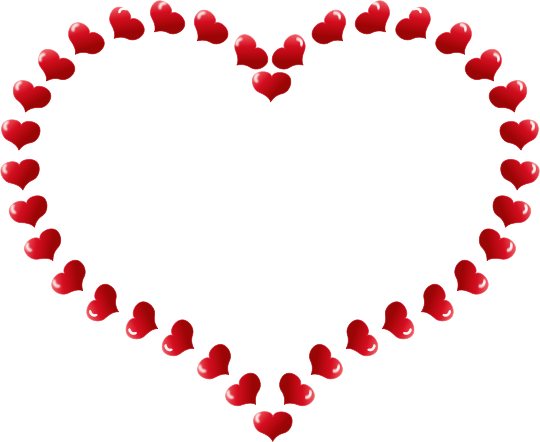 Free Valentine Borders Clipart, 1 page of Public Domain Clip Art