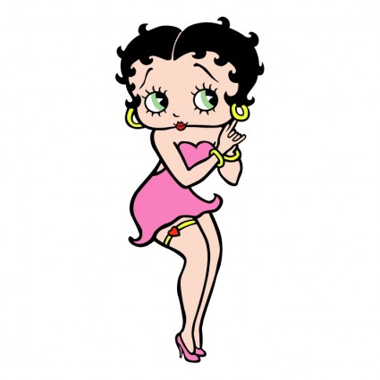 free betty boop clip art - Free Vectors on ifreepic.com
