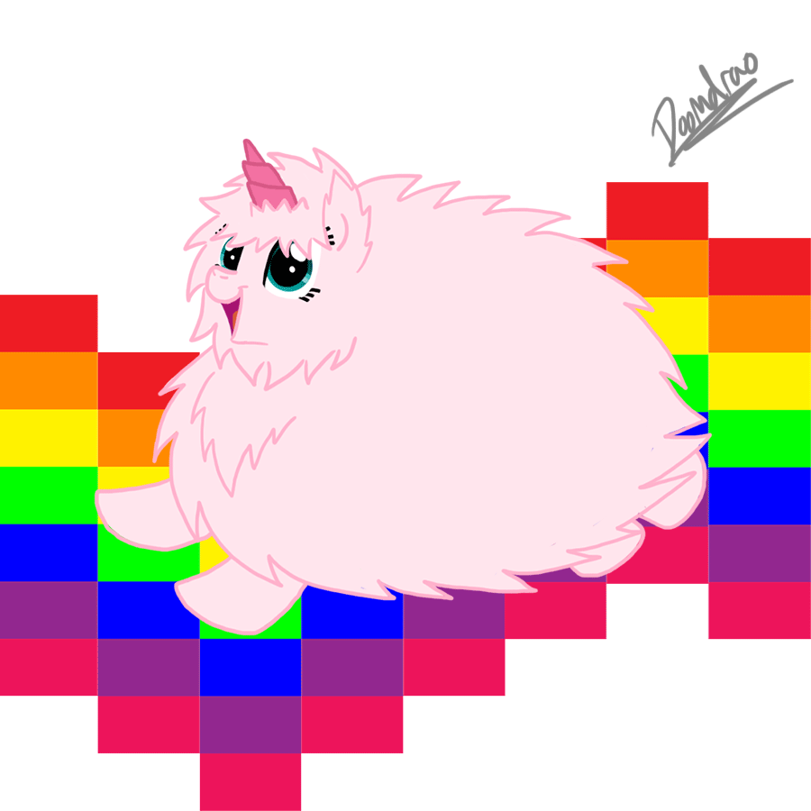 Flufflepuff riding a rainbow by Doomdrao on DeviantArt