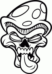 How to Draw a Trippy Skull, Step by Step, Skulls, Pop Culture ...