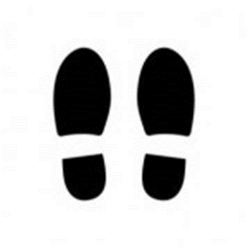 Shoe Prints Walking | Free Download Clip Art | Free Clip Art | on ...