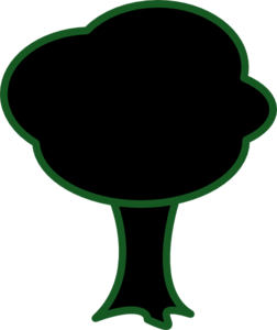 Black Tree clip art - vector clip art online, royalty free ...