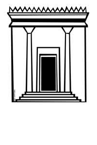 Free LDS King Solomon's Temple Clipart