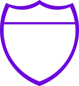 Purple Interstate Sign clip art - vector clip art online, royalty ...