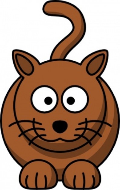 Cartoon Cat clip art | Download free Vector