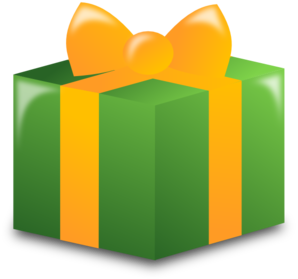 Wrapped Present Clip Art - vector clip art online ...