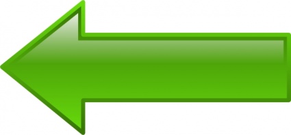Arrow-left-green clip art - Download free Shape vectors
