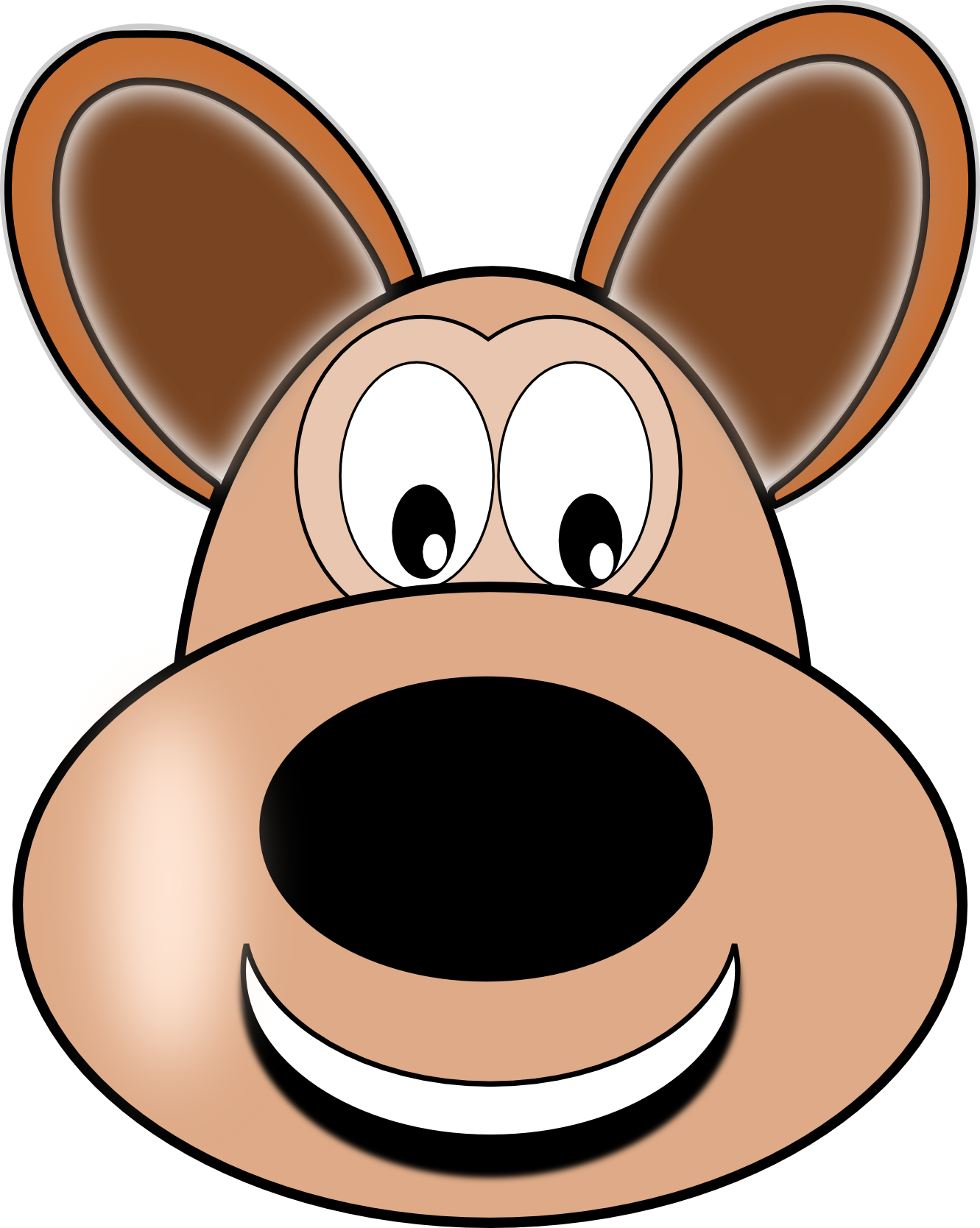 Clip Art: Bear Dog Teddy Bear Animal Redonkulous ...