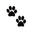 Real Bunny Paw Print - ClipArt Best