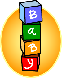 Baby Block Clip Art