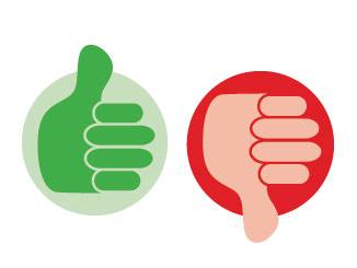 Thumbs Up And Thumbs Down Clip Art - ClipArt Best