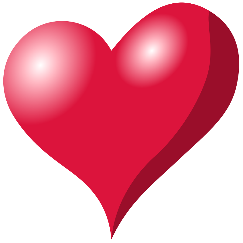 Valentines For &gt; Heart Shapes Clip Art