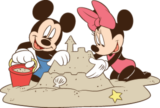 sand castle clipart