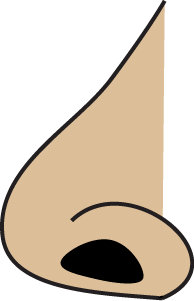Nose Clip Art Black And White - Free Clipart Images
